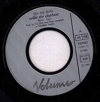 TOY DOLLS Nellie The Elephant UK 7